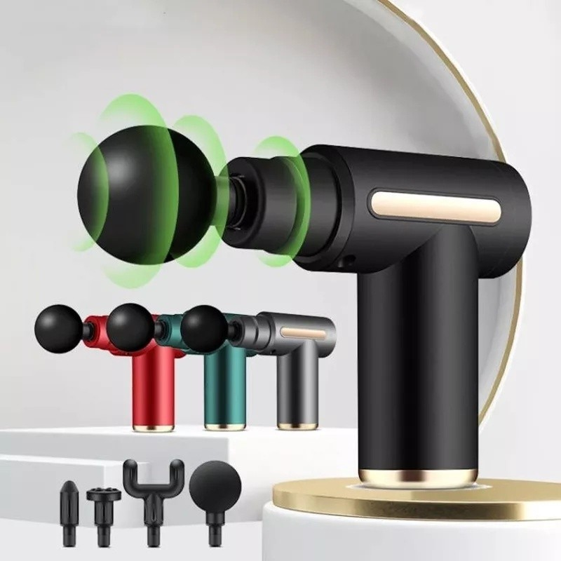 Pistola de Massagem Elétrica – Alívio de Tecidos Profundos