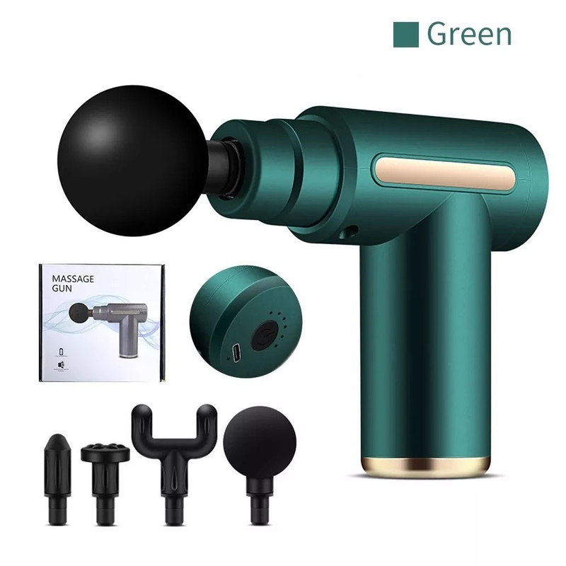 Pistola de Massagem Elétrica – Alívio de Tecidos Profundos