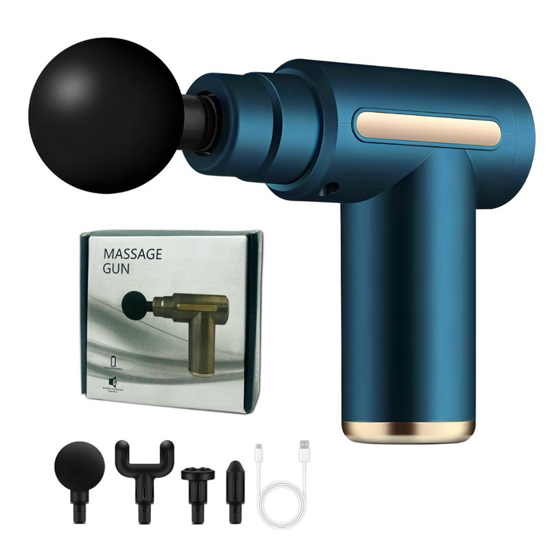 Pistola de Massagem Elétrica – Alívio de Tecidos Profundos