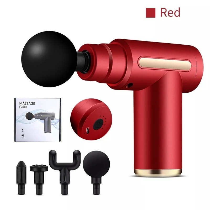 Pistola de Massagem Elétrica – Alívio de Tecidos Profundos